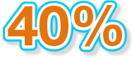 up to 40%