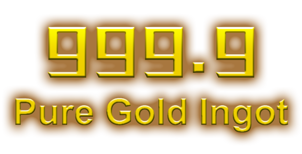 999.9 Pure Gold Ingot