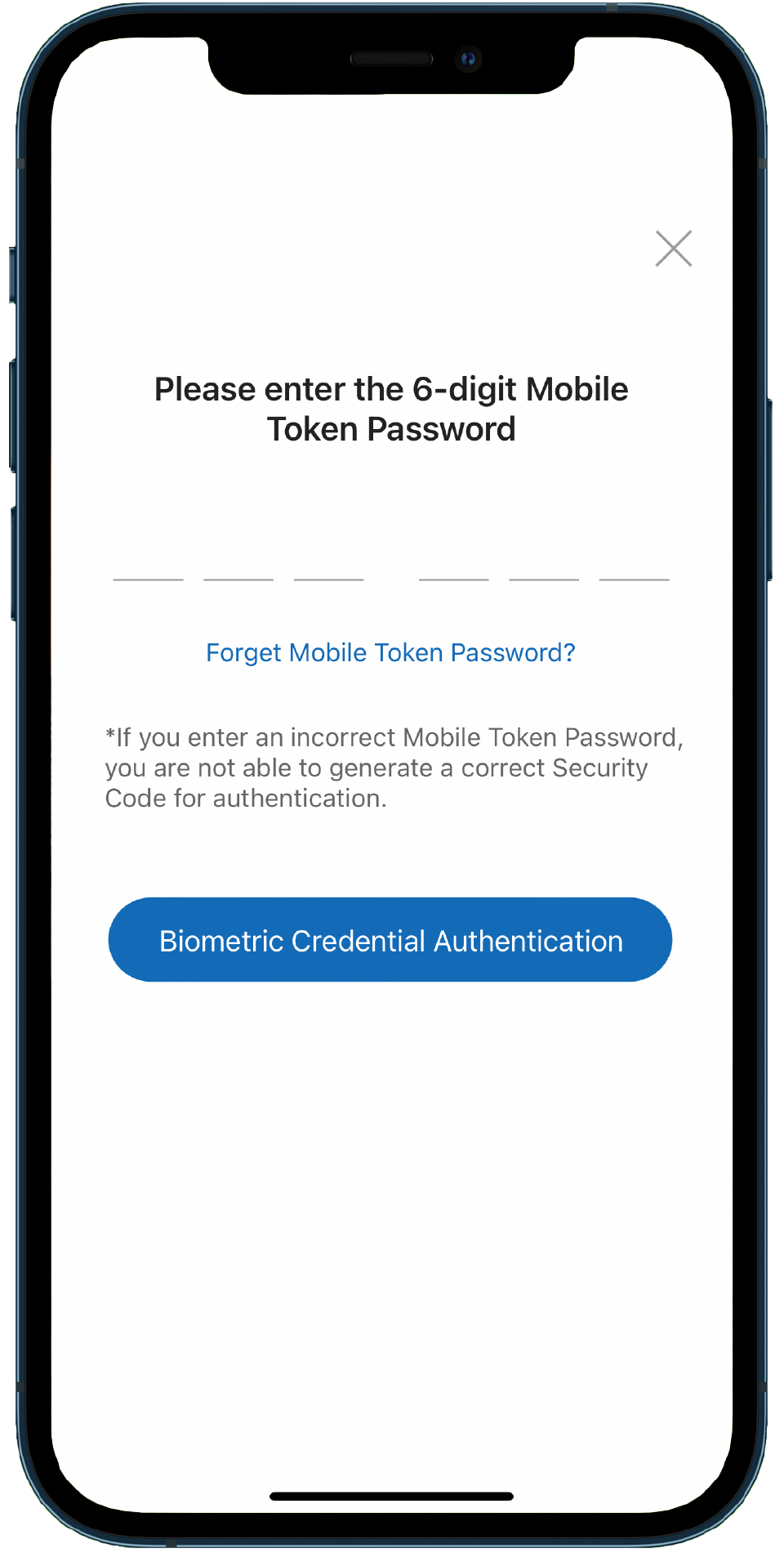 Mobile Token works on Mobile Banking