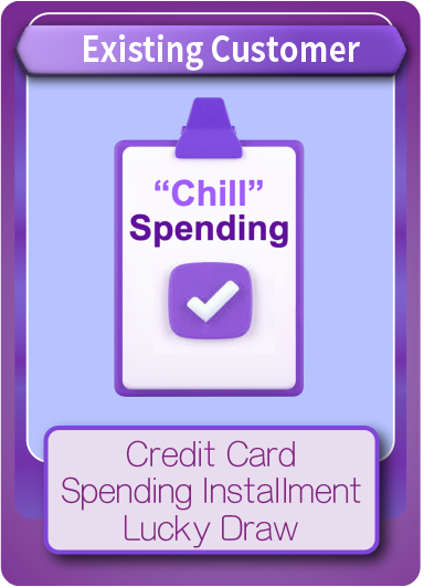 Credit Card Spending Installment Lucky Draw