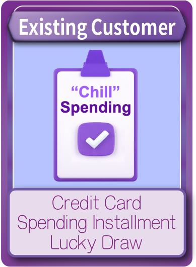 Credit Card Spending Installment Lucky Draw