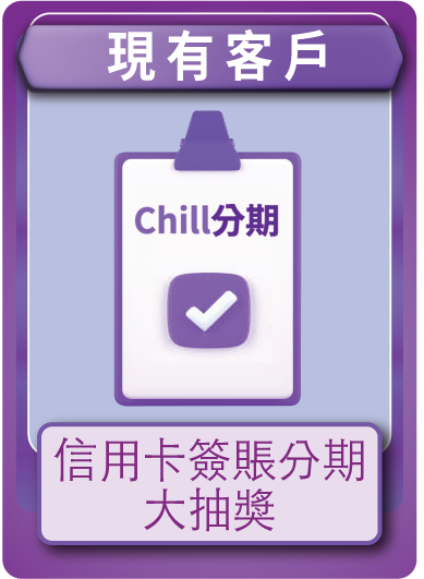 信用卡簽賬分期大抽獎
